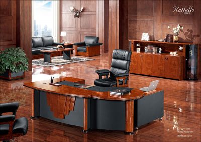 Rolls 6832 L Shape Luxury Standard Executive Office Desk