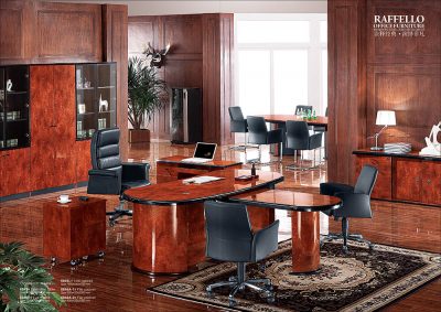 Rolls 6849 Customized Boss Wooden Executive Table